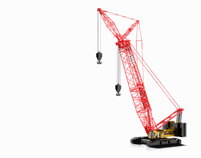 600 – 1600T Lattice Boom Crawler Crane