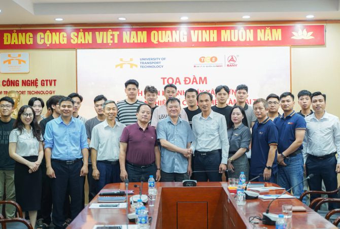 TỌA ĐÀM “SINH VIÊN NGÀNH MÁY XÂY DỰNG VÀ CƠ HỘI VIỆC LÀM TẠI TCE”
