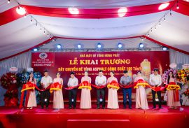 TCE – ĐỒNG HÀNH CÙNG HÙNG PHÁT TRONG SỰ KIỆN KHAI TRƯƠNG TRẠM ASPHALT