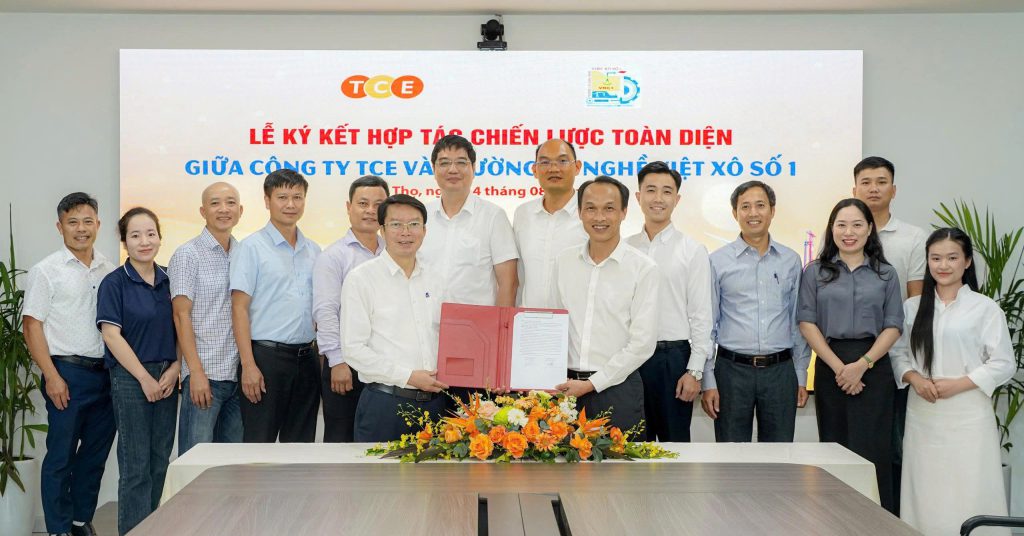 TCE VÀ TRƯỜNG CAO ĐẲNG NGHỀ VIỆT – XÔ SỐ 1 CHUNG TAY PHÁT TRIỂN NGUỒN NHÂN LỰC NGÀNH XÂY DỰNG