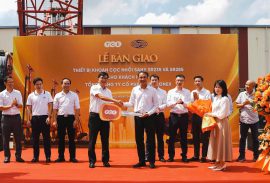 TCE BÀN GIAO 5 MÁY KHOAN CỌC NHỒI SANY CHO VINACONEX – MỞ RỘNG HỢP TÁC VỚI ĐỐI TÁC XÂY DỰNG HÀNG ĐẦU VIỆT NAM